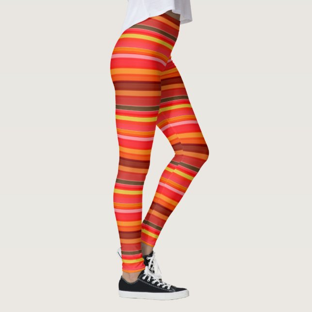 Legging Stripes Vermelhas (Direita)