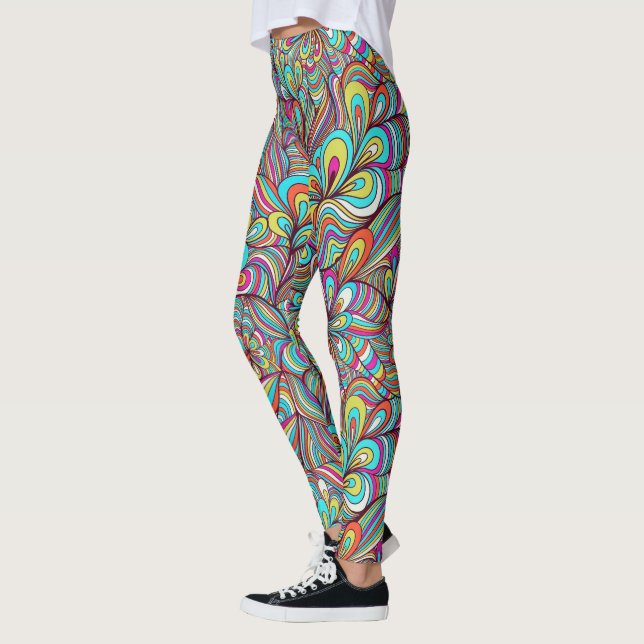 Legging Sujidade Psicodélica Assorada (Esquerda)