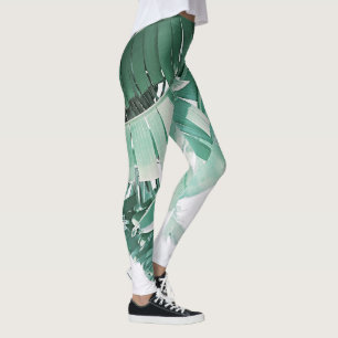 Legging Summer Viba Banana deixa verde-claro