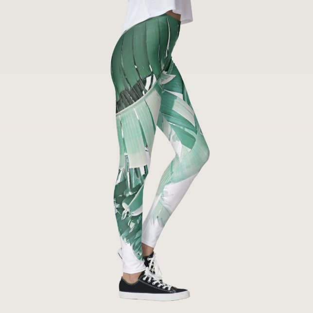 Legging Summer Viba Banana deixa verde-claro (Direita)