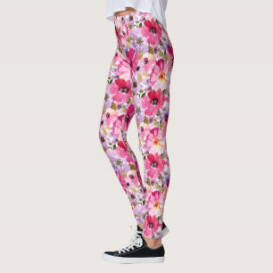 Legging Summer Watercolor Floral