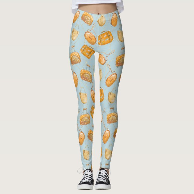 Legging Sumo de laranja (Frente)