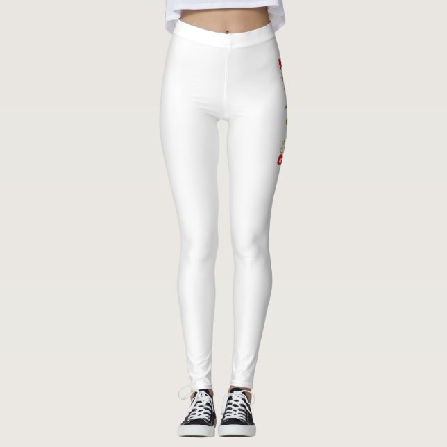 Legging Sumo de queijo do Polo Norte (Frente)