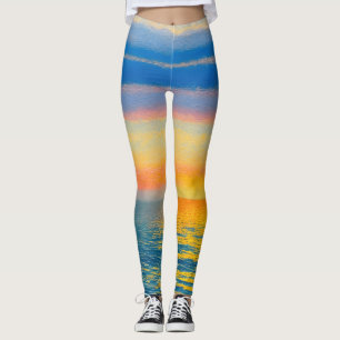 Legging Sunset do Mar Laranja