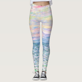 Legging Sunset em Pourville por Monet