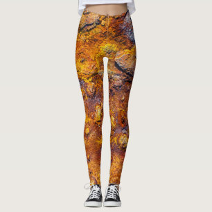 Legging Superfície metálica ruidosa