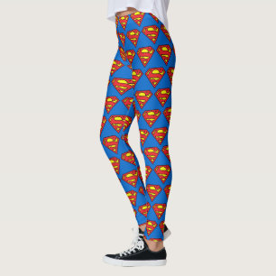 Legging Superman S-Shield   Logotipo clássico
