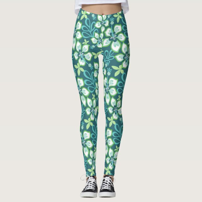 Legging Surf (TEAL COMBO) (Frente)
