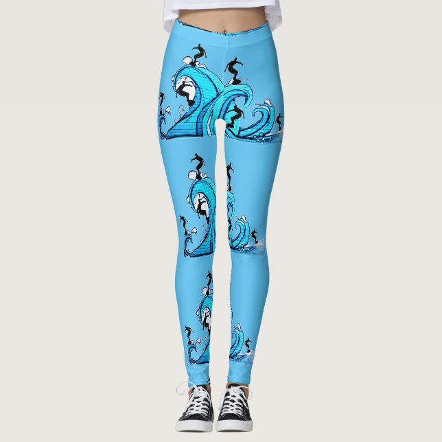 Legging Surge em todos os lugares Thunder_Cove (Frente)