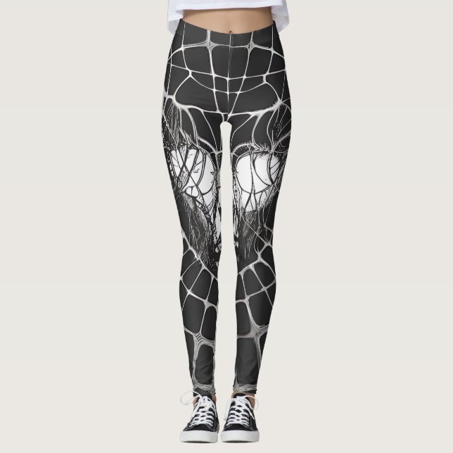 Legging Surreal Abstract Portrait (Frente)