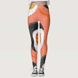 Legging Sushi Roll Athletic Yoga