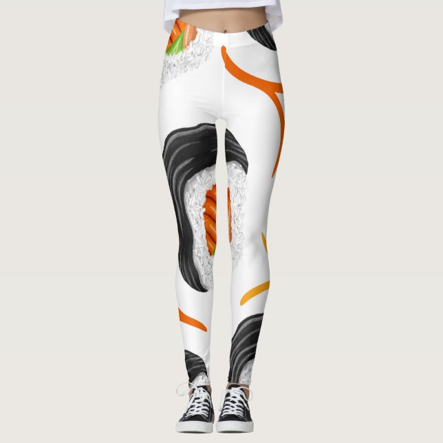 Legging Sushi Roll Athletic Yoga (Frente)