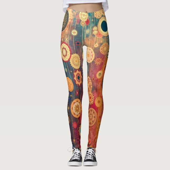 Legging Suspended Gold (Frente)