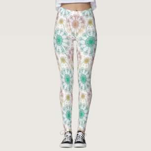Legging Suspiro de Dandelion Whimsical - Botânica Pastel