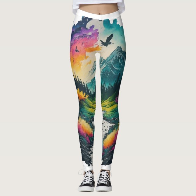 Legging Sussurros da natureza (Frente)