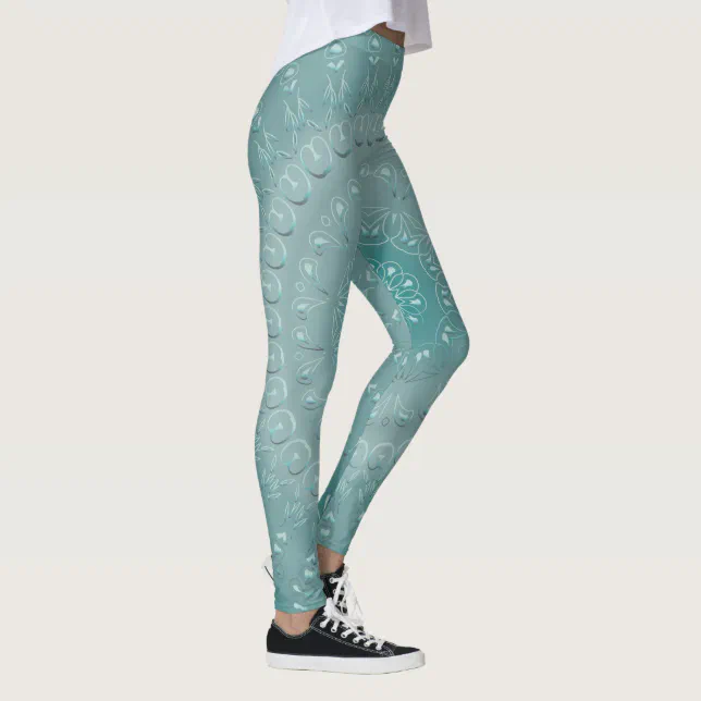 Legging Mandala Verde - Com Elástico