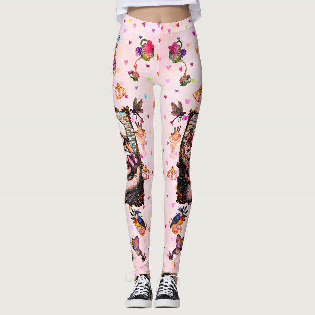 Legging Swan lovers (Frente)