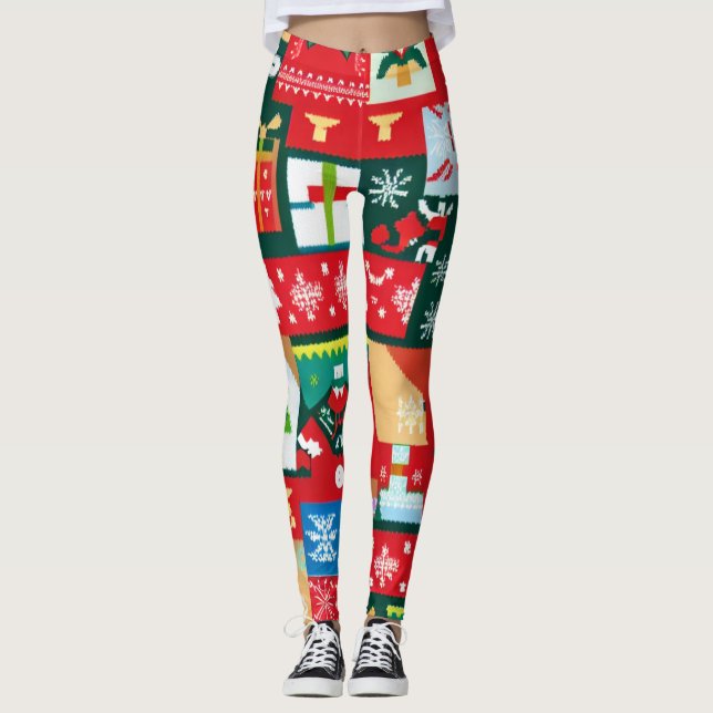 Legging Sweater Feio Natal 1 (Frente)