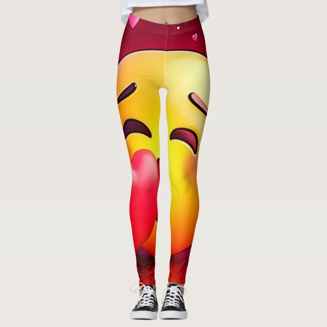 Legging Sweet Kiss Heart Emoji (Frente)