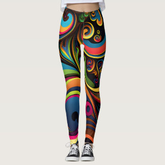 Legging Swirl suave e psíquico