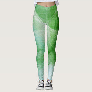 Legging Tabuleiro de Pintura Verde nº 2
