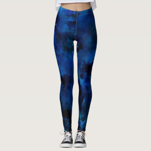 Legging Tabuleiro de Tinta Azul nº 3