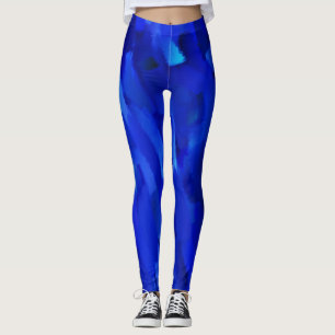 Legging Tabuleiro de Tinta Azul nº 6