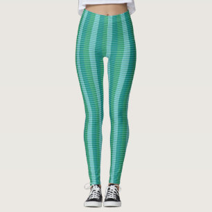 Legging Tanager Turquesa, Azul Teal e Verde Kelly Repea