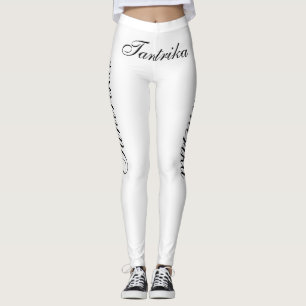 Legging Tantrika preto no branco