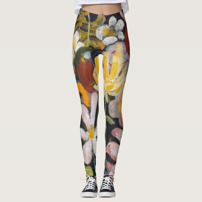 Legging Tapete de Flores | Auguste Macke | (Frente)