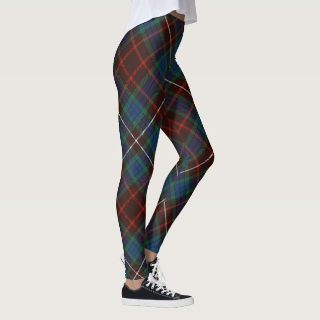 Legging Tartan antigo de Fraser do clã - girado (Direita)