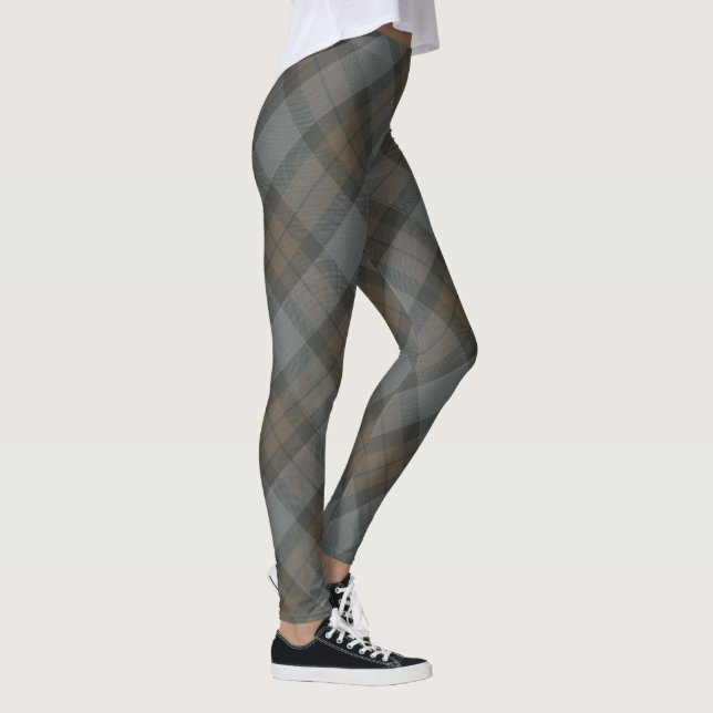 Legging Tartan da caça de Fraser do clã - girado (Direita)