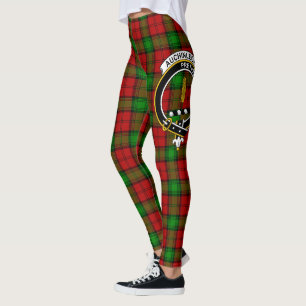 Legging Tartan da Crista do Clã Auchinleck da Família Scot