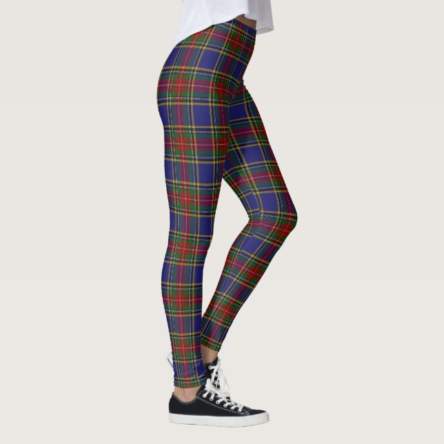 Legging Tartan do Clã Escocês MacBeth (Direita)