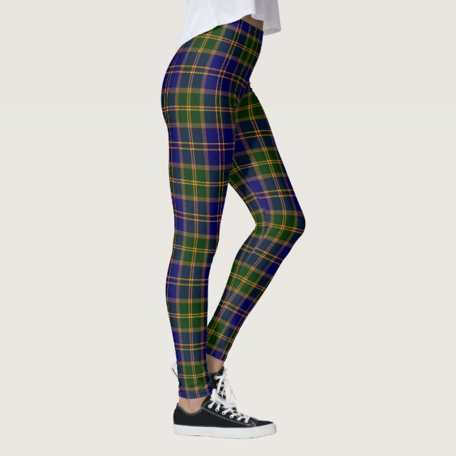 Legging Tartan do Estado do Havaí (Direita)