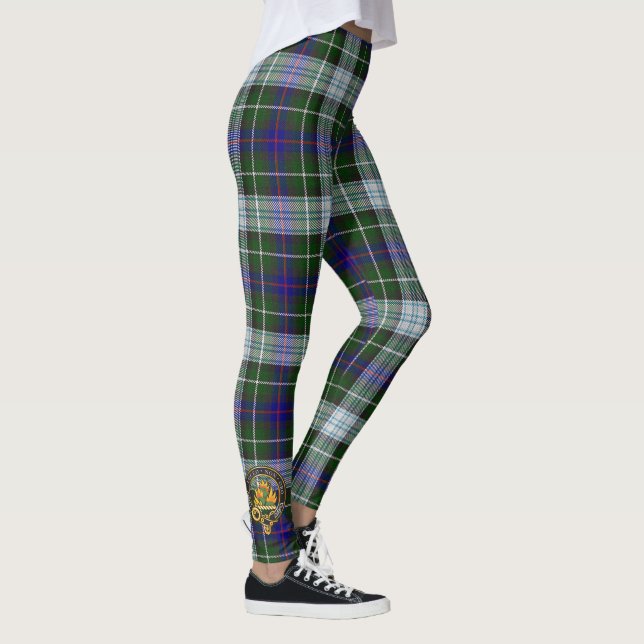 Legging Tartan do vestido de MacKenzie do clã - com (Direita)
