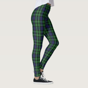 Legging Tartan escocês de Graham do clã