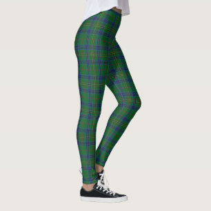 Legging Tartan escocês de Kennedy do clã