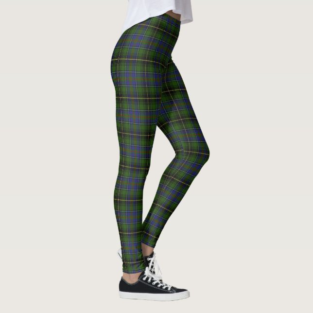 Legging Tartan escocês de MacInnes do clã (Direita)