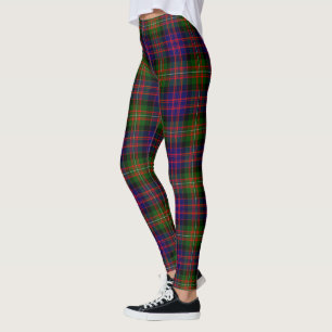 Legging Tartan Moderno do Clã MacDonell de Glengarry Scots