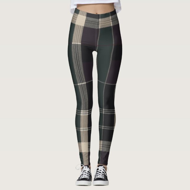 Legging Tartan sofisticado (Frente)