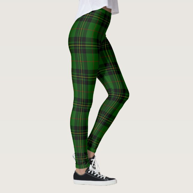 Legging Tartan Verde Forbes (Direita)