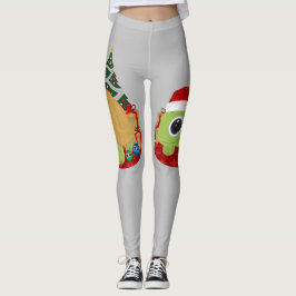 Legging Tartaruga de Natal
