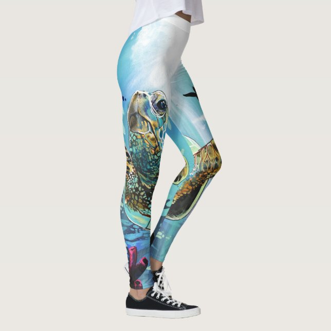 Legging Tartaruga marinha (Direita)