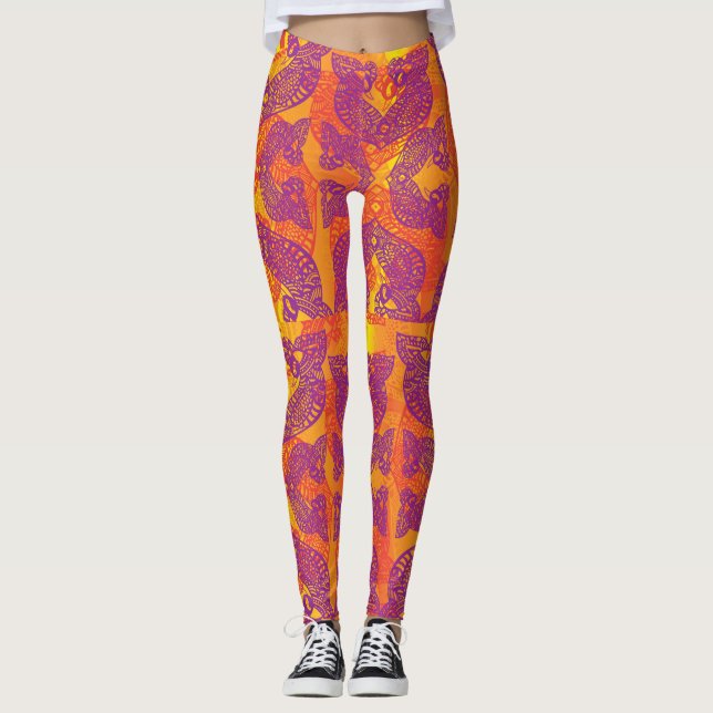 Legging Tatuagem Tribal (Frente)