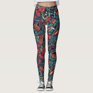 Legging Tatuagem Vintage
