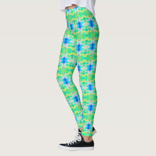 Legging Teal Blue Bright - Minhas Senhoras
