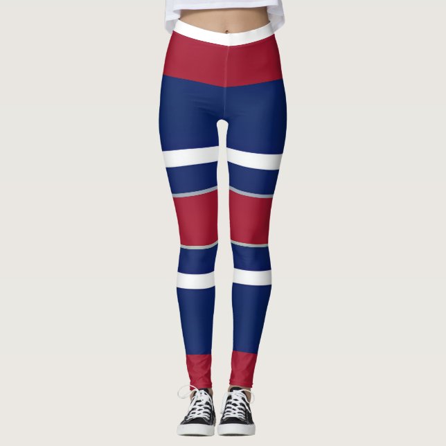 LEGGING "TEAM COLOR #2 MID" ROUPAS DE TREINO (Frente)