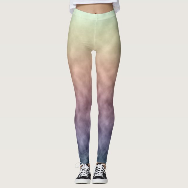 Legging Tear Tecido Horizonte Abafado (Frente)