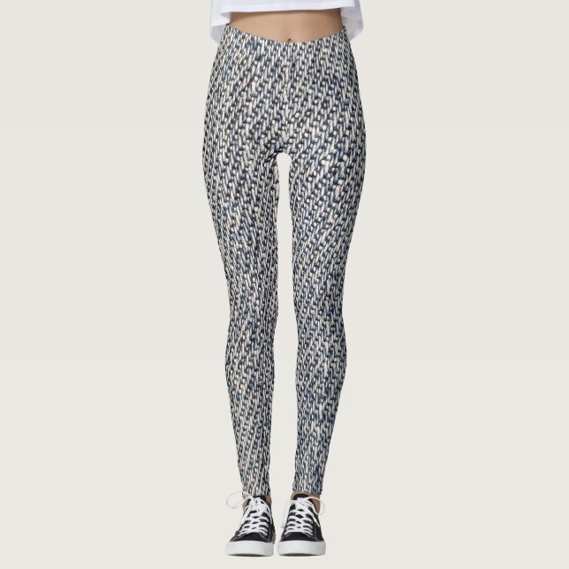Legging tecido de jeans (Frente)